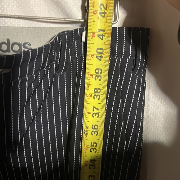NWOT adidas Golf Pants Striped 32x32 Polyester & Spandex Buisness Casual Dress - Picture 7 of 11